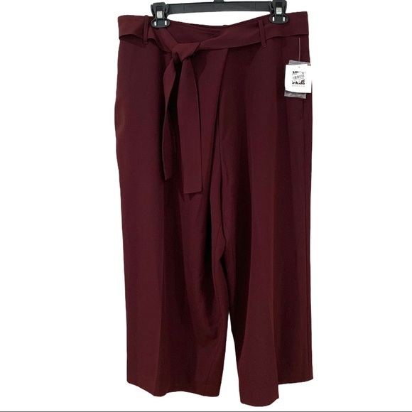New Anne Klein Capris Tie Waist Dress Pants - Picture 9 of 10